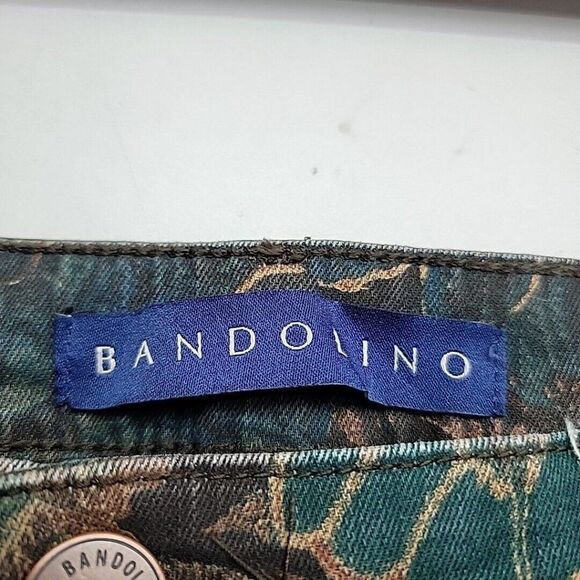 Bandolino Women's Skinny Jeans - Floral Pattern - Picture 4 of 12